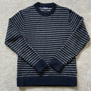 Patagonia Blue/White Sweater